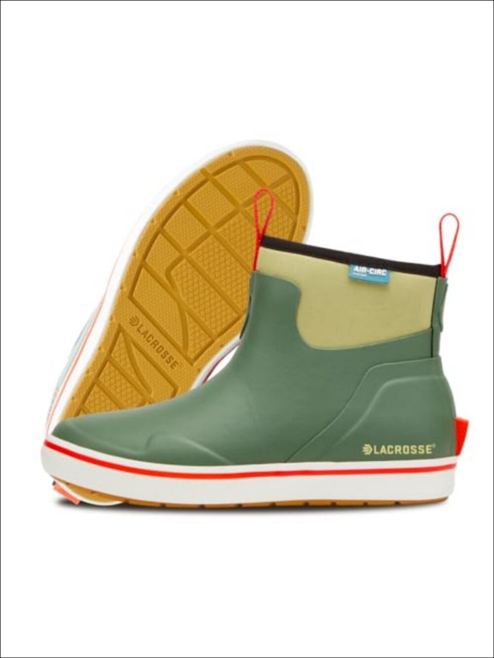 Waterproof Ankle Rain Boots with Air Circ Liner & Slip-Resistant Outsole
